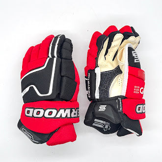 Gant de hockey junior Sherwood Code Encrypt Pro (noir/rouge/blanc)